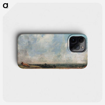 A View from Hampstead Heath
 - ジョン コンスタブル Phone Case.