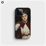 Mrs. Charles Deering (Marion Denison Whipple) - ジョン シンガー サージェント Phone Case.