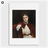 Mrs. Charles Deering (Marion Denison Whipple) - John Singer Sargent Poster.