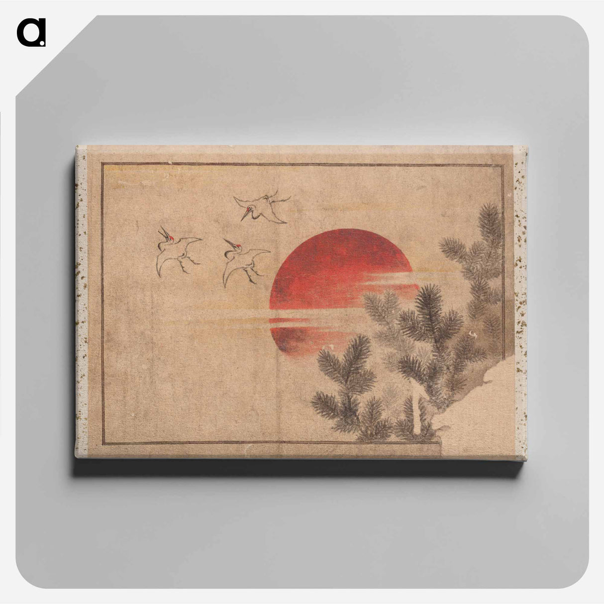 Album of Sketches by Katsushika Hokusai and His Disciples - 葛飾 北斎 Canvas.