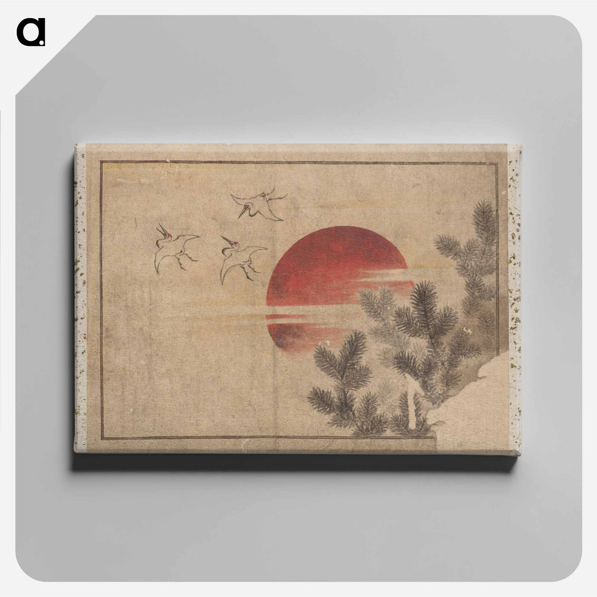 アートパネル-Album of Sketches by Katsushika Hokusai and His Disciples - 葛飾 北斎 Canvas.