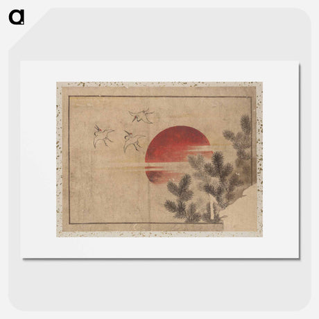 アートポスター-Album of Sketches by Katsushika Hokusai and His Disciples - 葛飾 北斎 Poster.
