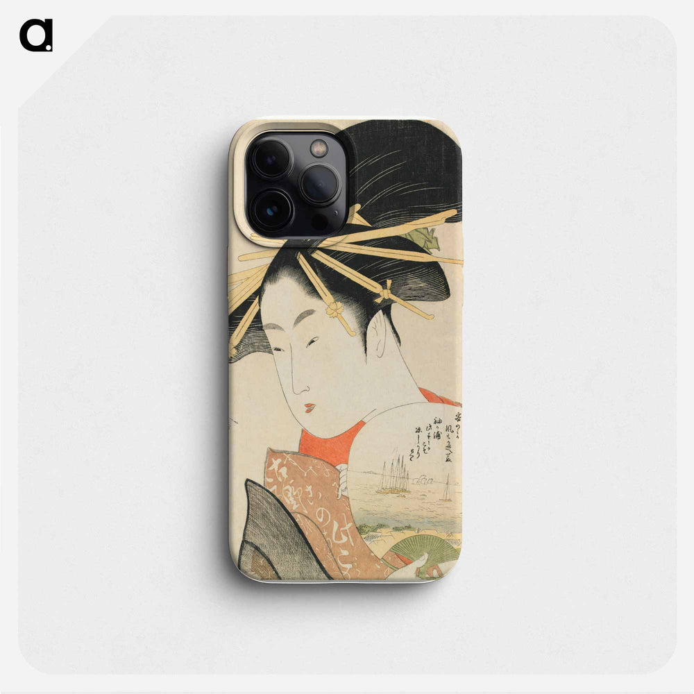 Prostitute Konosumi - 喜多川 歌麿 Phone Case.
