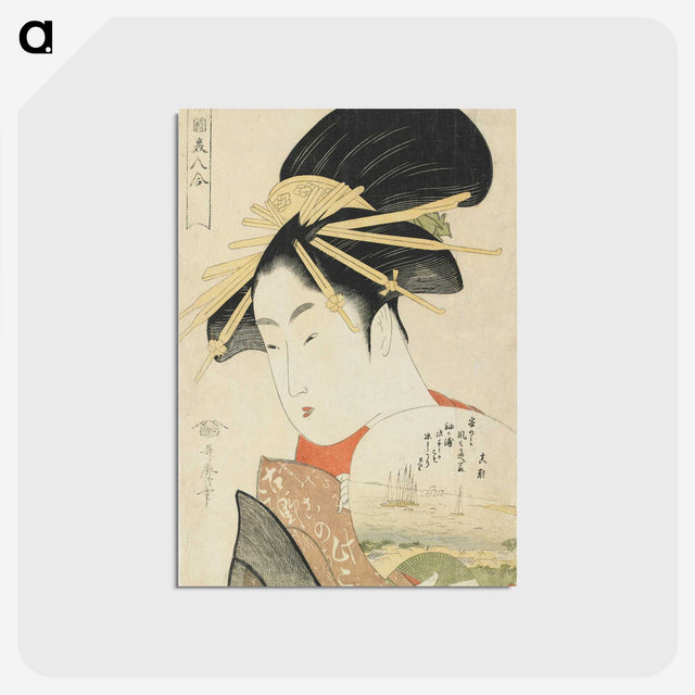 1-76_Kitagawa-Utamaro_postcard