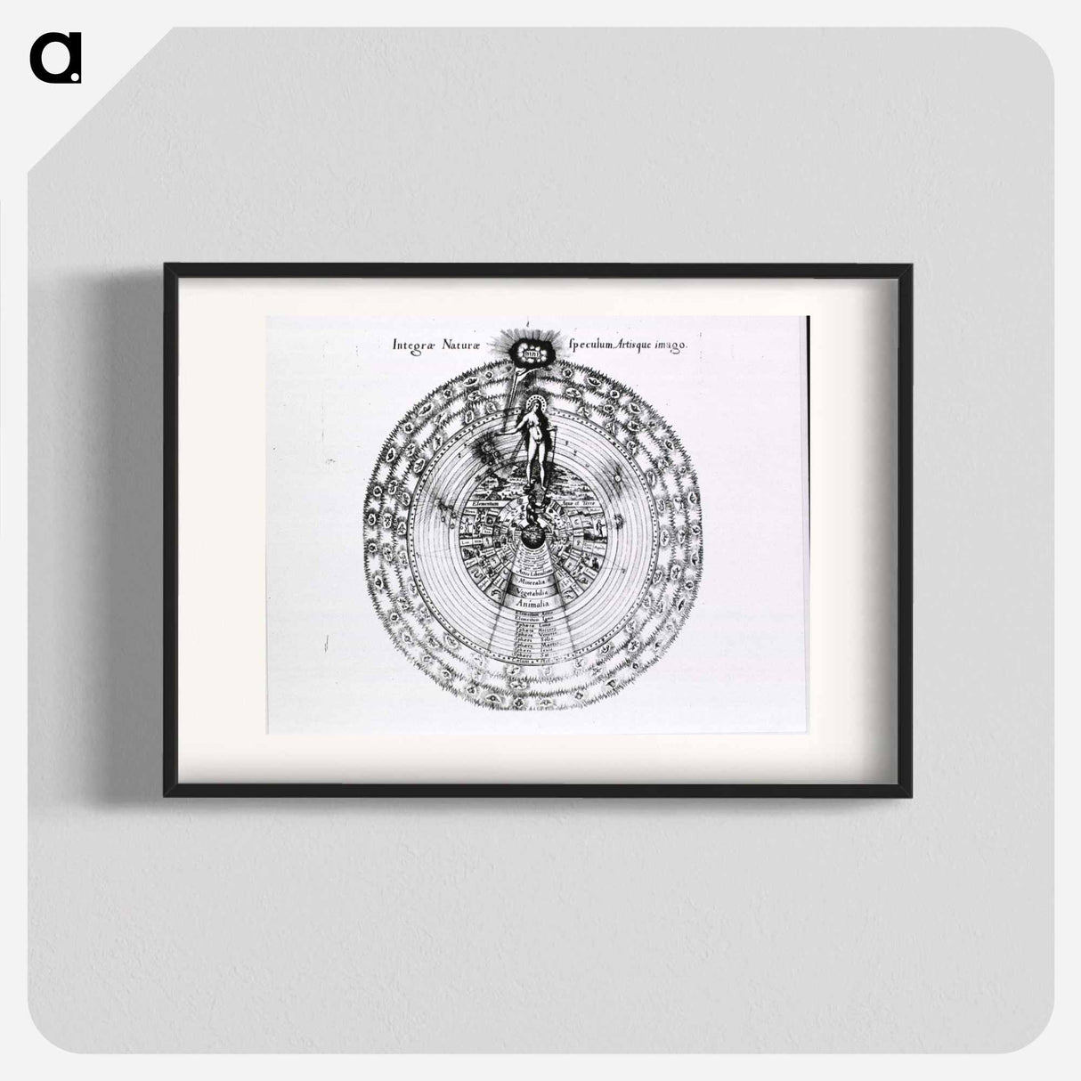 アートポスター-Integrae Naturae Speculum, Artisque Imago
 - 国立医学図書館 Poster.