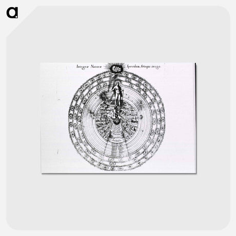 アートポストカード-Integrae Naturae Speculum, Artisque Imago
 - 国立医学図書館 Postcard.