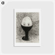 アートポストカード-The Egg - オディロン ルドン Postcard.