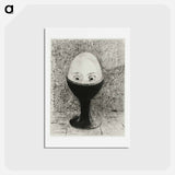アートポストカード-The Egg - オディロン ルドン Postcard.