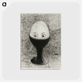 アートポストカード-The Egg - オディロン ルドン Postcard.