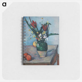 アートメモ帳-The Vase of Tulips - ポール セザンヌ Memo.
