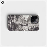 The Flooded Seine - ポール シニャック Phone Case.