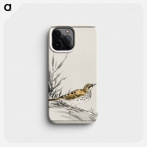 Chinese Tree-Pipit and Wheat
 - 鳥類図鑑 Phone Case.