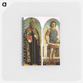 アートメモ帳-St. Augustine and St. Michael - ピエロ デラ フランチェスカ Memo.
