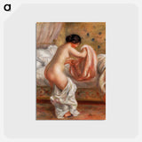 アートポストカード-Rising - ピエール オーギュスト ルノワール Postcard.