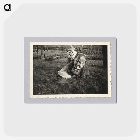 アートポストカード-Masked Crawlers
 - セントルイス美術館 Postcard.