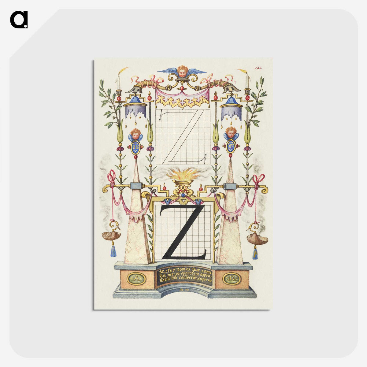 1-76_The-Model-Book-of-Calligraphy_postcard