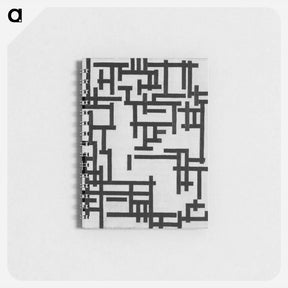 アートメモ帳-Composition XIII (Woman in studio) - テオ ファン ドゥースブルフ Memo.