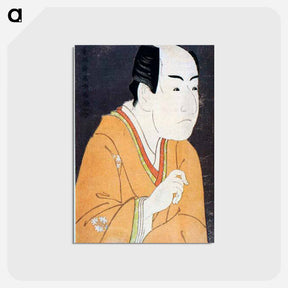 アートポストカード-Ichikawa Monnosuke Ii as Date No Yosaku in the Kabuki Play "koi-nyōbō Somewake Tazuna" - 東洲斎 写楽 Postcard.