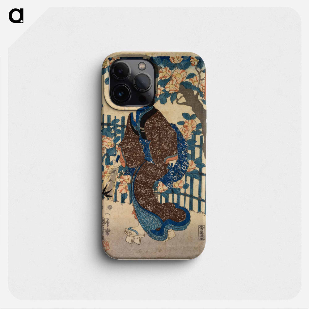 Games of spring - 歌川 国芳 Phone Case.