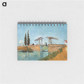 アートメモ帳-Langlois Bridge at Arles - フィンセント ファン ゴッホ Memo.