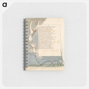 アートメモ帳-Young's Night Thoughts, Page 16, Oft Bursts My Song beyond the Bounds of Life - ウィリアム ブレイク Memo.