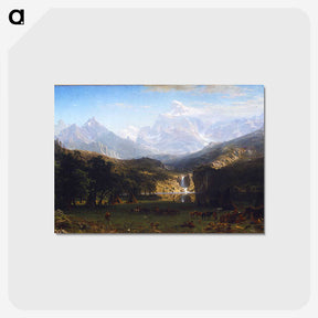 1-77_Albert-Bierstadt_postcard