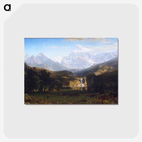 1-77_Albert-Bierstadt_postcard