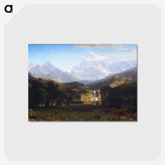 1-77_Albert-Bierstadt_postcard