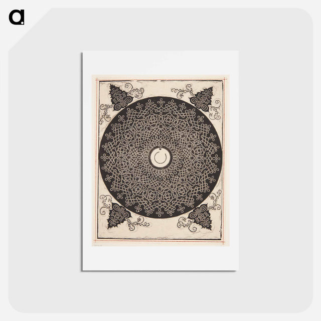 アートポストカード-Knob with white medallion - アルブレヒト デューラー Postcard.