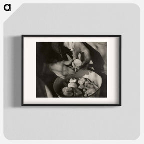 アートポスター-Georgia O’Keeffe—Hands - アルフレッド スティーグリッツ Poster.
