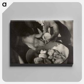 アートパネル-Georgia O’Keeffe—Hands - アルフレッド スティーグリッツ Canvas.