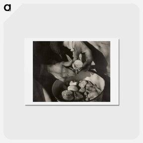 アートポストカード-Georgia O’Keeffe—Hands - アルフレッド スティーグリッツ Postcard.