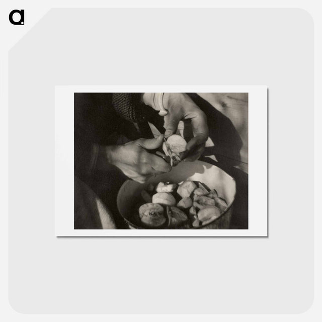 アートポストカード-Georgia O’Keeffe—Hands - アルフレッド スティーグリッツ Postcard.