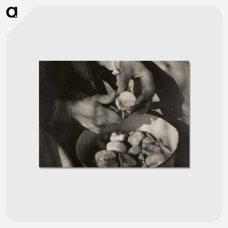 アートポストカード-Georgia O’Keeffe—Hands - アルフレッド スティーグリッツ Postcard.