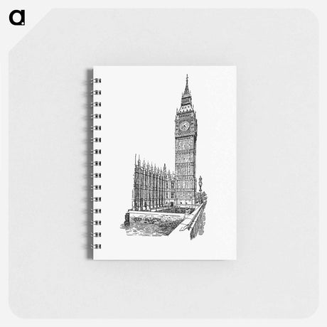 アートメモ帳-Clock Towers of the British Isles Illustrated
 - 大英図書館 Memo.