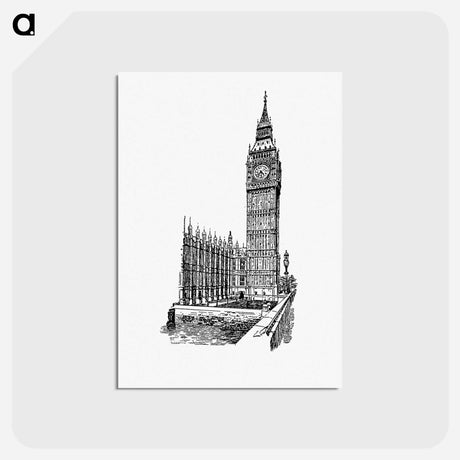 アートポストカード-Clock Towers of the British Isles Illustrated
 - 大英図書館 Postcard.