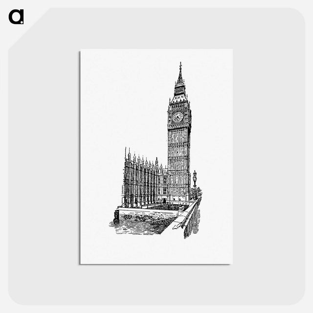 アートポストカード-Clock Towers of the British Isles Illustrated
 - 大英図書館 Postcard.