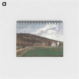 The Banks of the Marne in Winter - カミーユ ピサロ Memo.