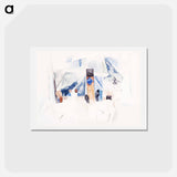 アートポストカード-Bermuda Landscape No. 1 - チャールズ デムス Postcard.