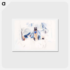 アートポストカード-Bermuda Landscape No. 1 - チャールズ デムス Postcard.