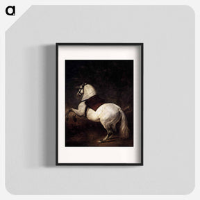 アートポスター-A White Horse - ディエゴ ベラスケス Poster.