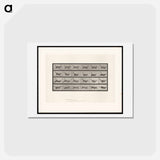 アートポストカード-Running Cat
 - エドワード マイブリッジ Postcard.