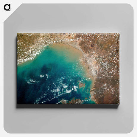 アートパネル-Queensland from Skylab
 - 上空からの地球 Canvas.