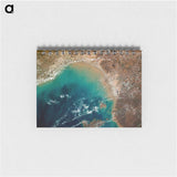 アートメモ帳-Queensland from Skylab
 - 上空からの地球 Memo.