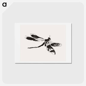 アートポストカード-Dragonfly - エドゥアール マネ Postcard.