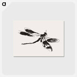 アートポストカード-Dragonfly - エドゥアール マネ Postcard.