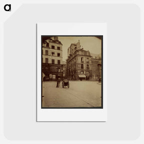 アートポストカード-Coin de la Rue Saint-Martin et de la Rue de la Verrerie
 - ウジェーヌ アジェ Postcard.
