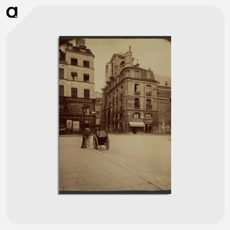 アートポストカード-Coin de la Rue Saint-Martin et de la Rue de la Verrerie
 - ウジェーヌ アジェ Postcard.