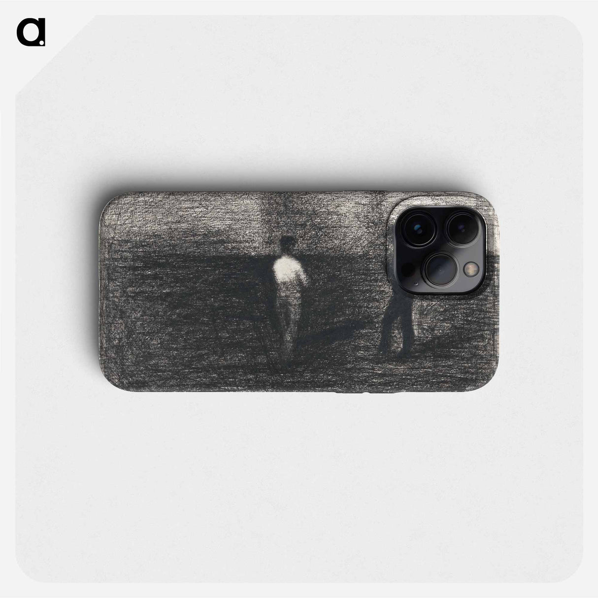 Peasants - Georges Seurat Phone Case.