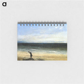 アートメモ帳-The Beach at Palavas - ギュスターヴ クールベ Memo.